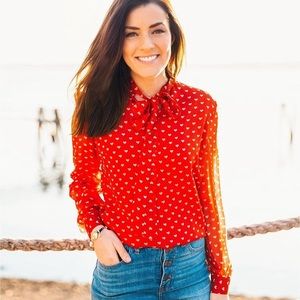 ISO: Kiel James Patrick Sweetheart blouse